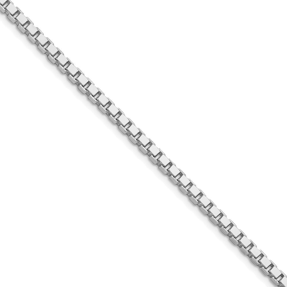 Sterlingsilber Rhodiniert 3.25mm Venezianer Kette