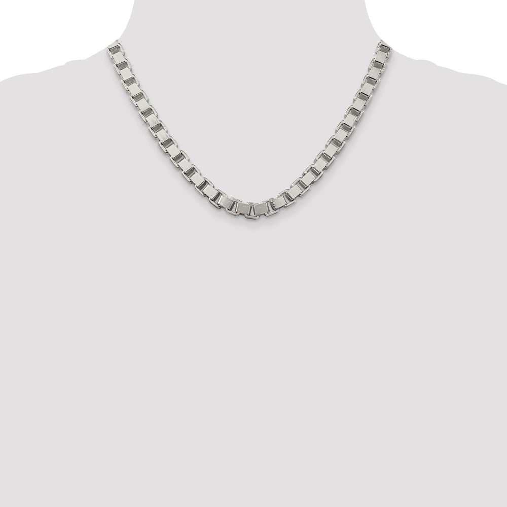 Sterlingsilber 7mm Venezianer Halskette