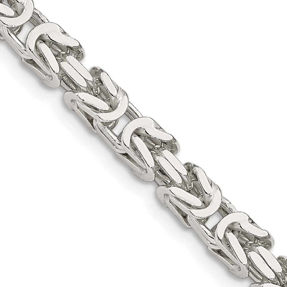 Sterlingsilber 4.25mm Byzantiner Halskette