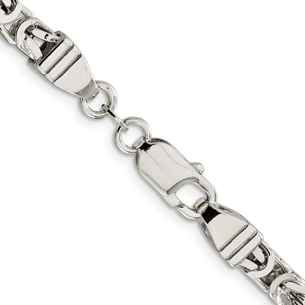 Sterlingsilber 5mm Byzantiner Halskette
