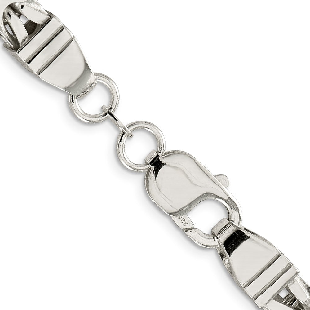 Sterlingsilber 7.5mm Byzantiner Halskette
