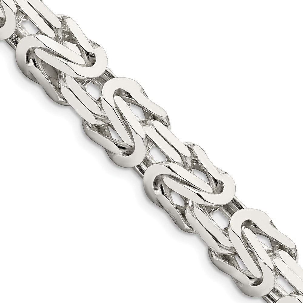 Sterlingsilber 8.25mm Byzantiner Halskette