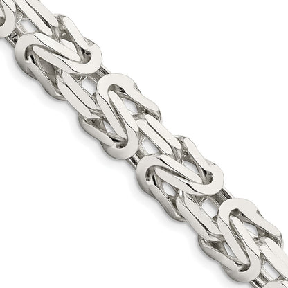 Sterlingsilber 8.25mm Byzantiner Halskette
