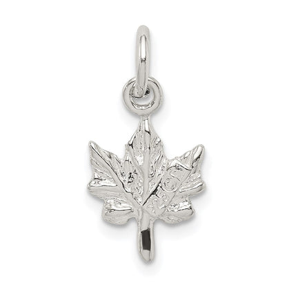 Sterlingsilber Maple Blatt Charm
