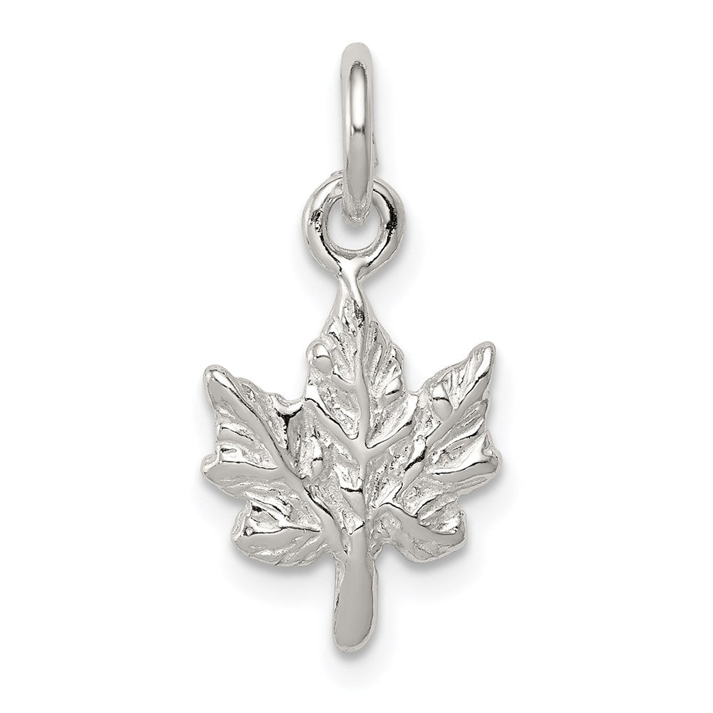 Sterlingsilber Maple Blatt Charm