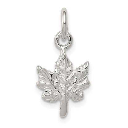 Sterlingsilber Maple Blatt Charm
