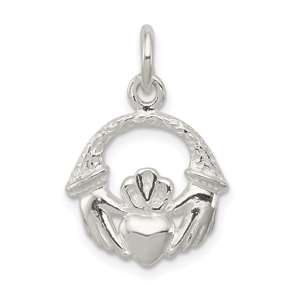 Sterlingsilber Claddagh Charm