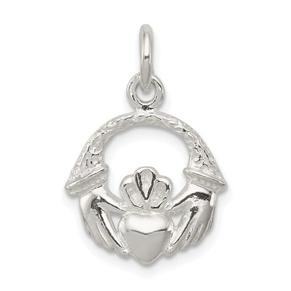 Sterlingsilber Claddagh Charm
