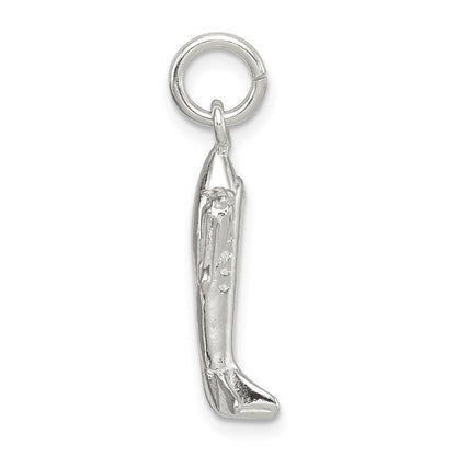 Sterlingsilber Jet Charm
