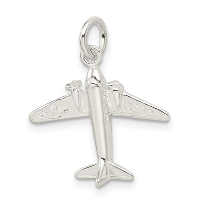 Sterlingsilber Jet Charm