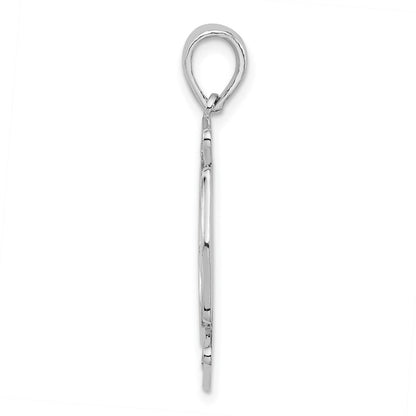 Sterlingsilber De-ani Rhodiniert St. Florian Feuer Department Medaille Anhänger