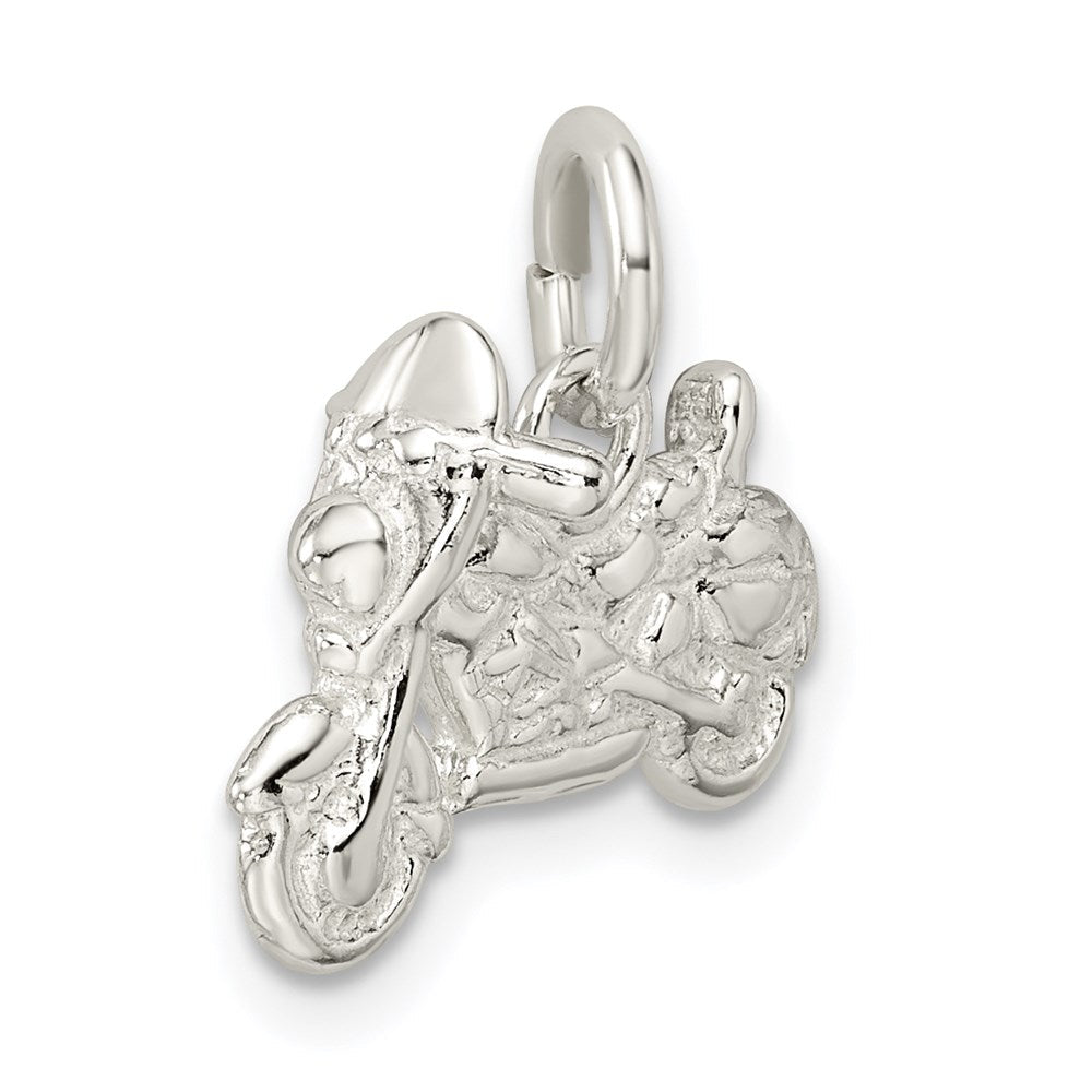 Sterlingsilber Motorcycle Charm