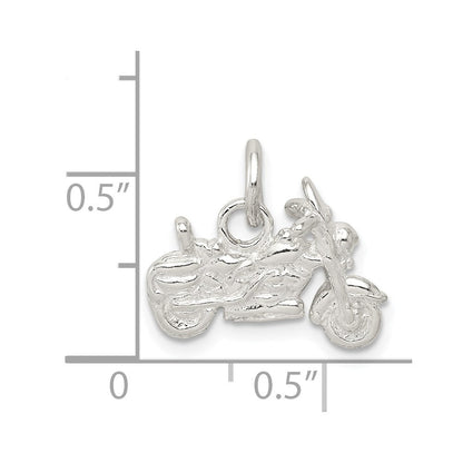Sterlingsilber Motorcycle Charm
