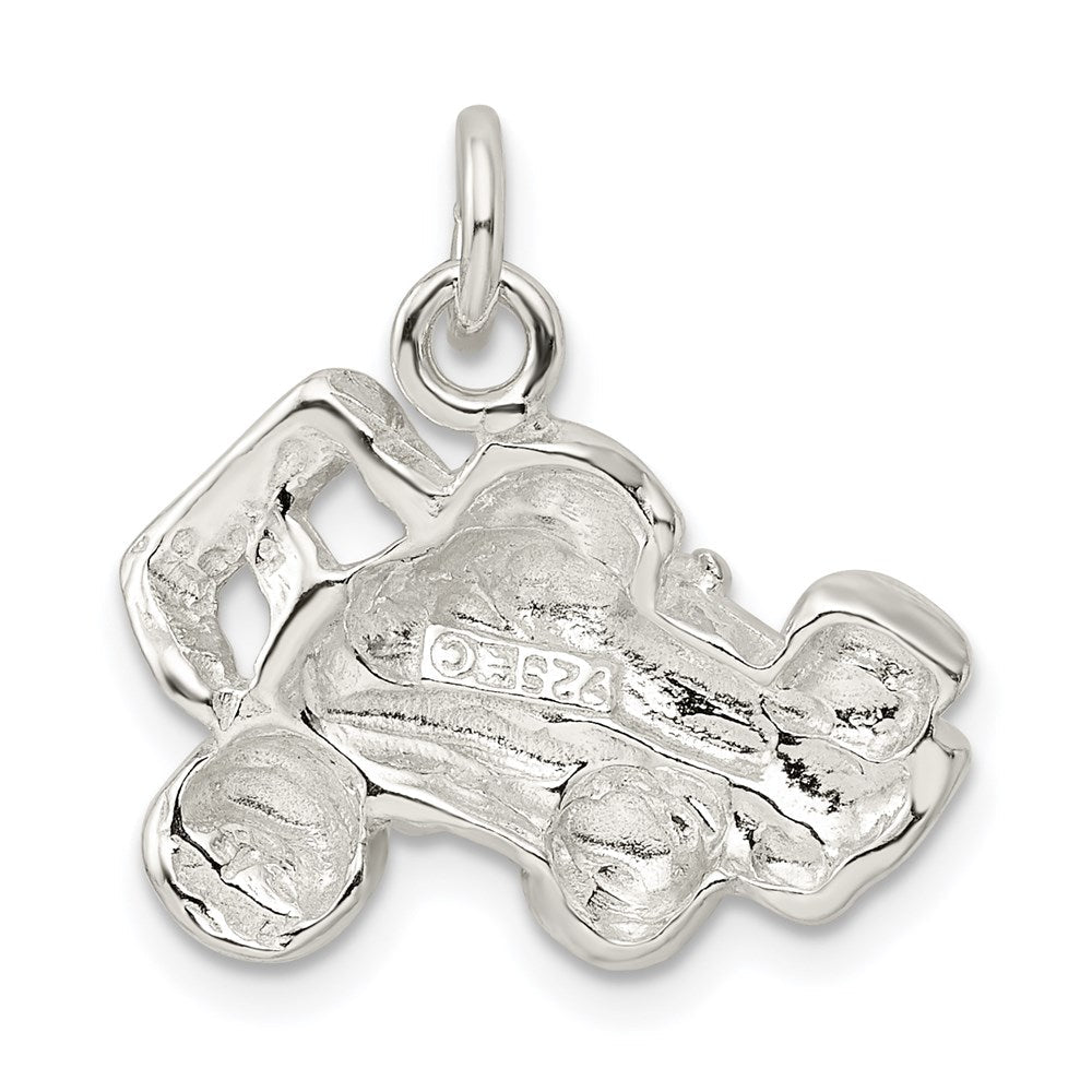 Sterlingsilber Race Auto Charm