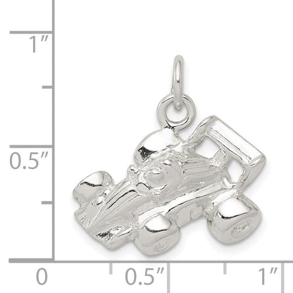 Sterlingsilber Race Auto Charm