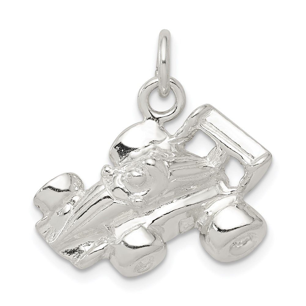 Sterlingsilber Race Auto Charm