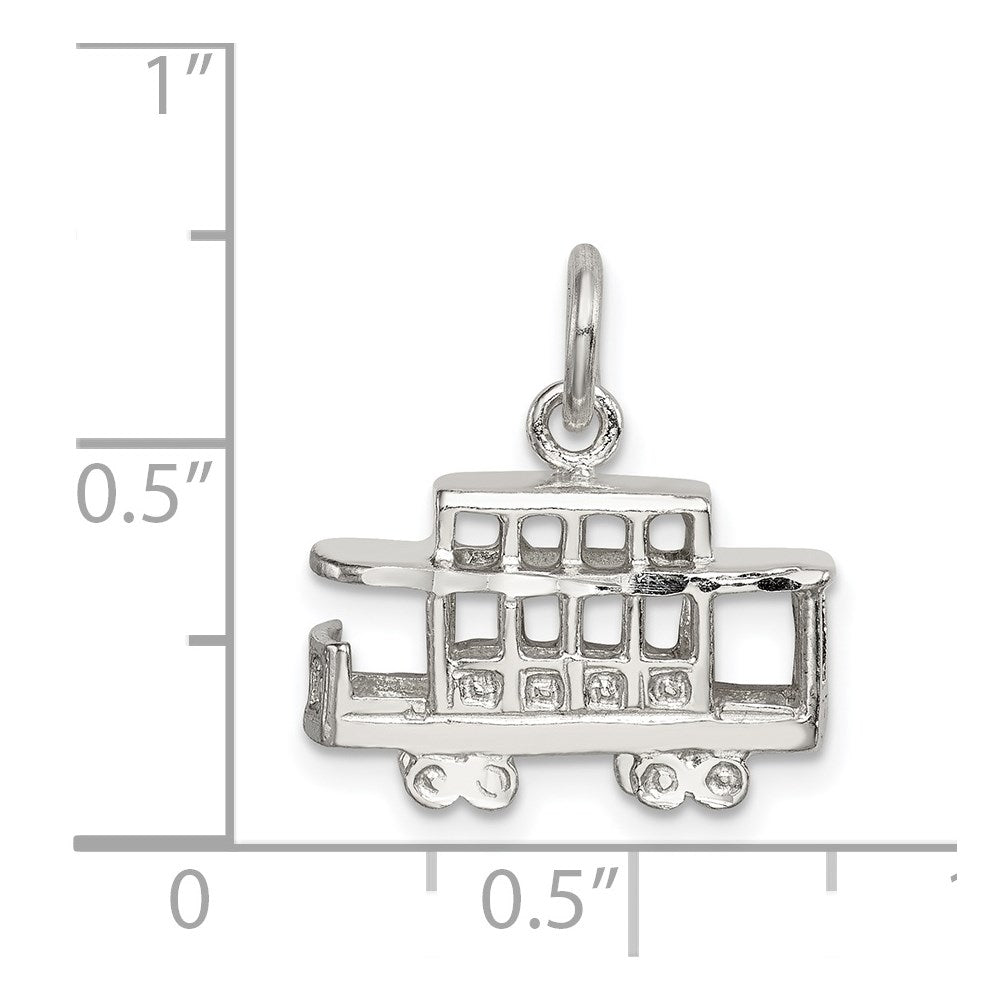 Sterlingsilber Caboose Charm