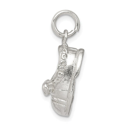 Sterlingsilber Baby Schuh Charm