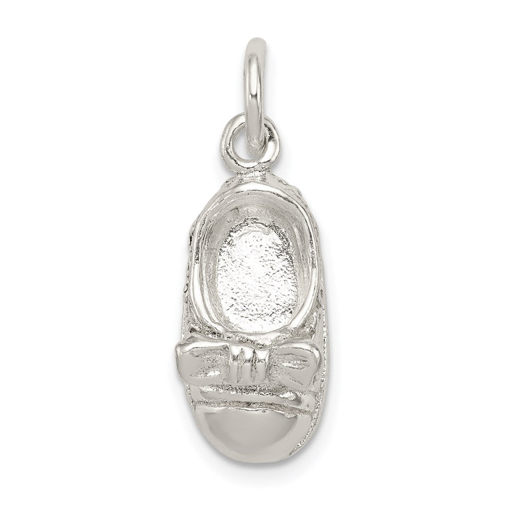 Sterlingsilber Baby Schuh Charm