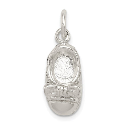 Sterlingsilber Baby Schuh Charm