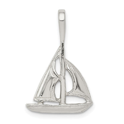 Sterlingsilber Segelboot Charm