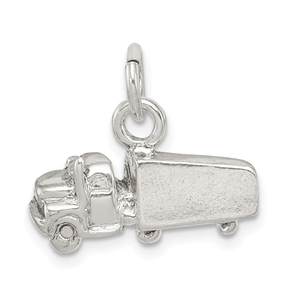 Sterlingsilber Halb mit Trailer Charm