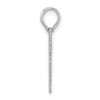 Sterlingsilber De-ani Strukturiert For My Mama, Thanks Wendbar Herz Anhänger