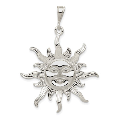 Sterlingsilber Sonne Anhänger