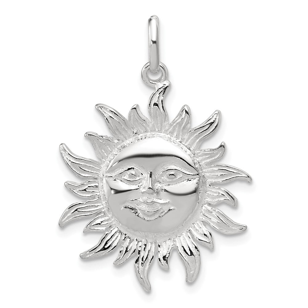 Sterlingsilber Sonne Anhänger