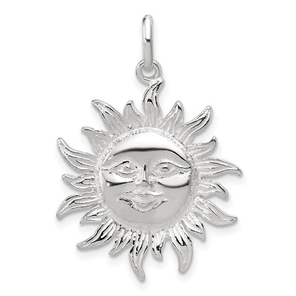 Sterlingsilber Sonne Anhänger