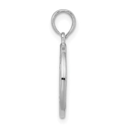 Sterlingsilber De-ani Rhodiniert Wendbar Emailliert Ohm Lotus Anhänger