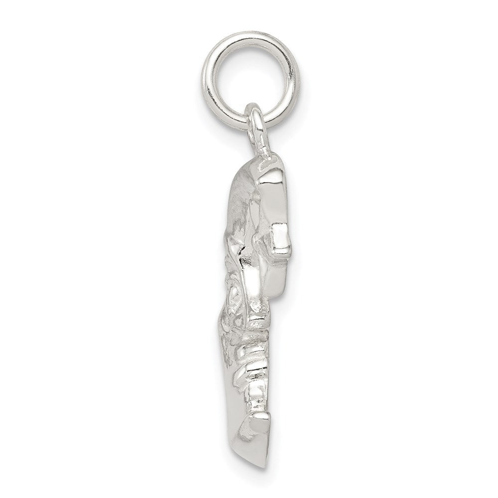 Sterlingsilber Mond & Stern Anhänger
