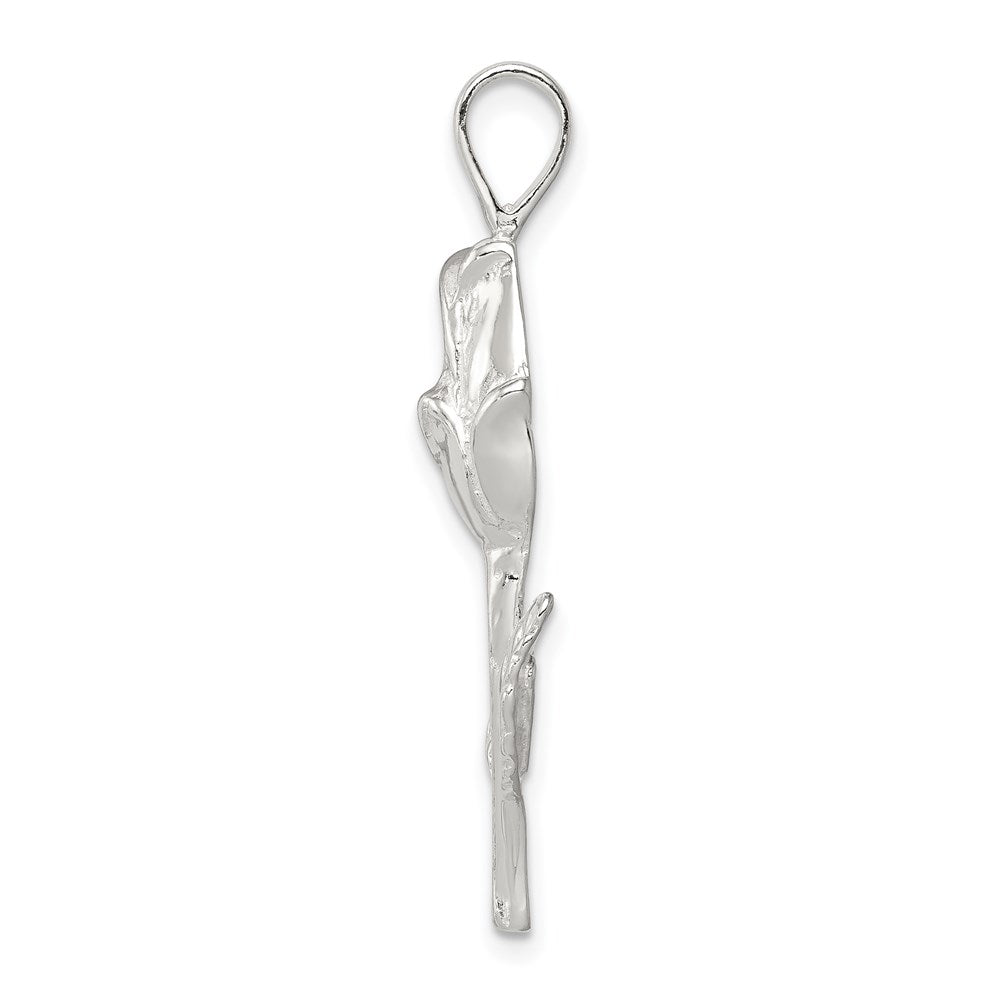 Sterlingsilber Rose Bud Anhänger