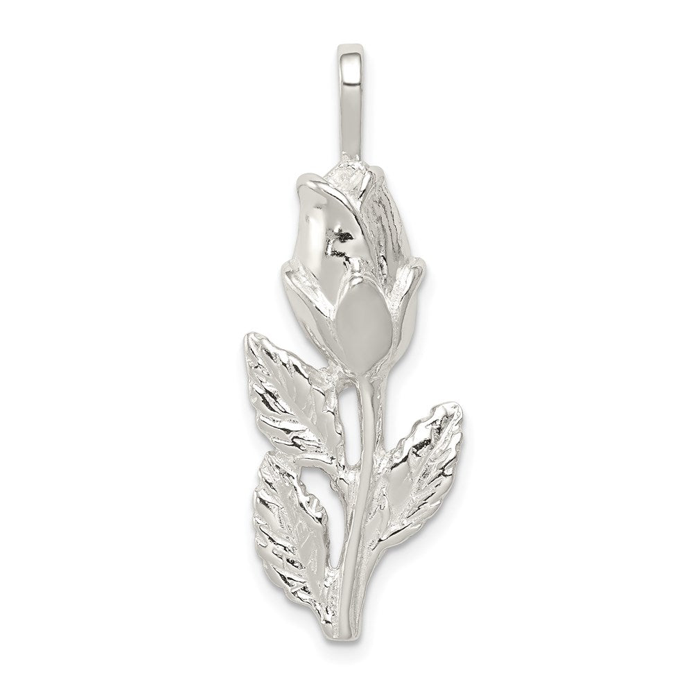 Sterlingsilber Rose Bud Anhänger