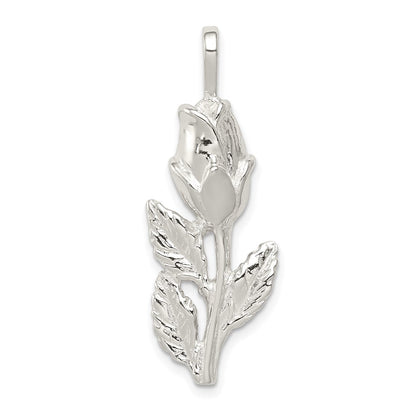 Sterlingsilber Rose Bud Anhänger