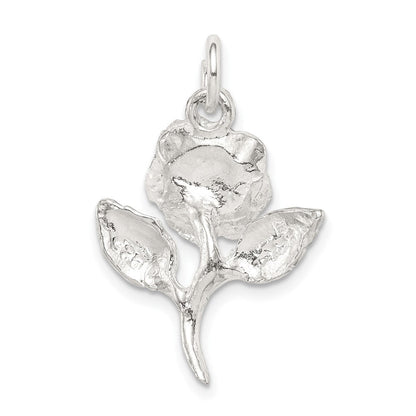 Sterlingsilber Rose Anhänger