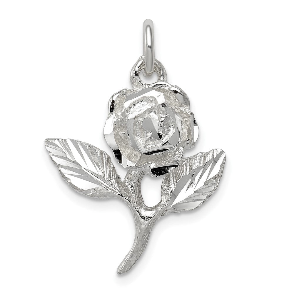 Sterlingsilber Rose Anhänger