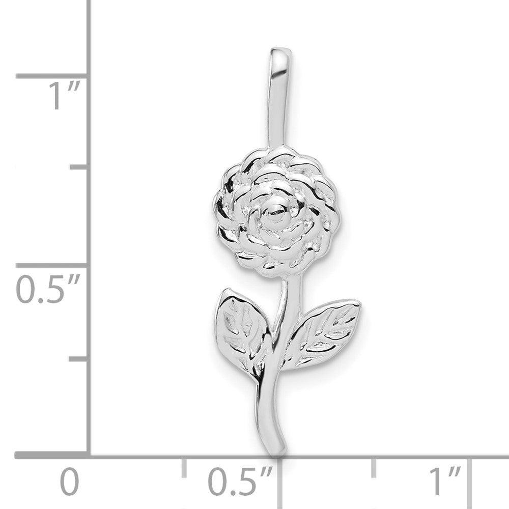 Sterlingsilber Rose Anhänger