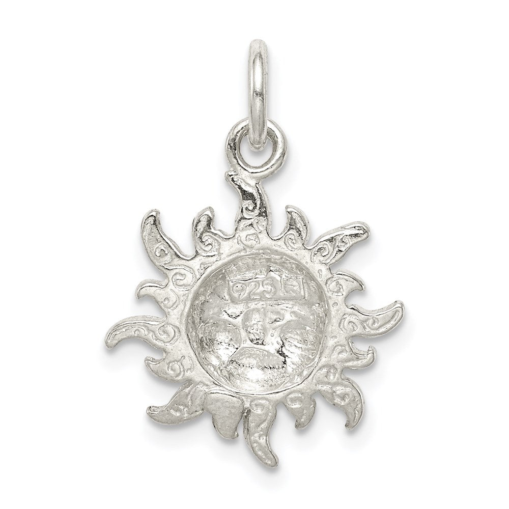 Sterlingsilber Sonne Charm