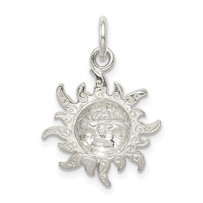 Sterlingsilber Sonne Charm