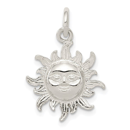 Sterlingsilber Sonne Charm