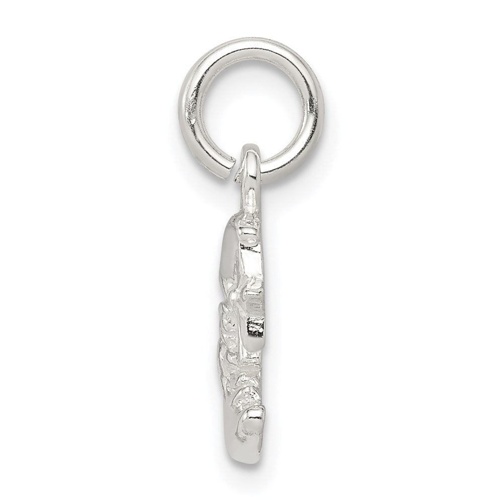 Sterlingsilber Mond & Stern Charm