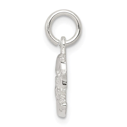 Sterlingsilber Mond & Stern Charm