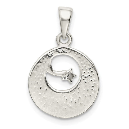 Sterlingsilber Glanz Vergoldet Liebe You To The Mond Anhänger