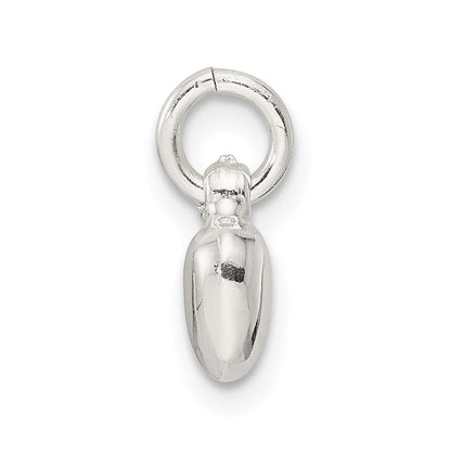 Sterlingsilber Klein Gewölbt Herz Charm