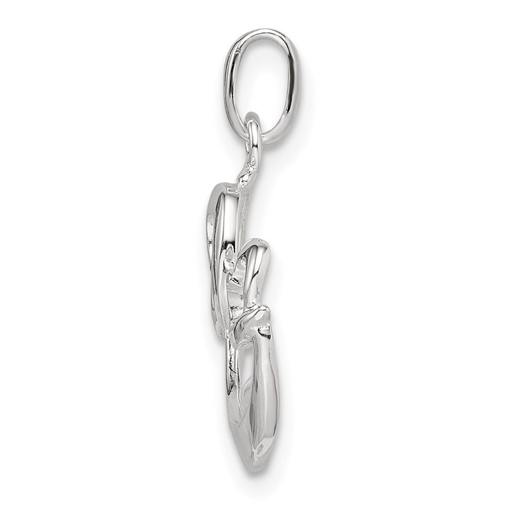 Sterlingsilber Herz Glaube in Yourself Anhänger