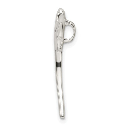 Sterlingsilber Poliert Libelle Kette Anhänger