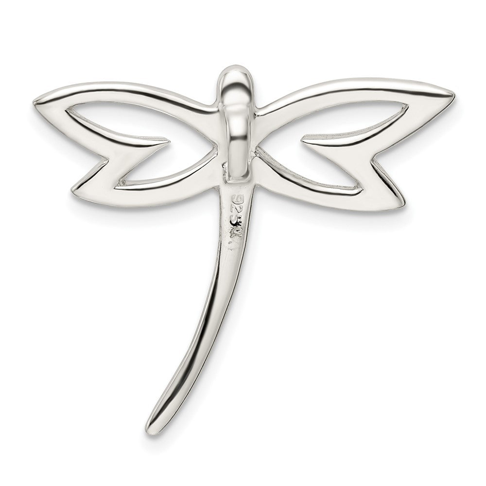 Sterlingsilber Poliert Libelle Kette Anhänger