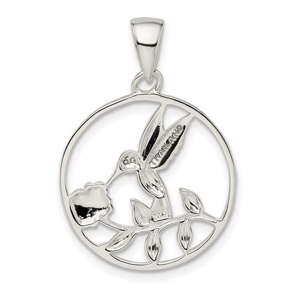 Sterlingsilber Hummingbird Anhänger