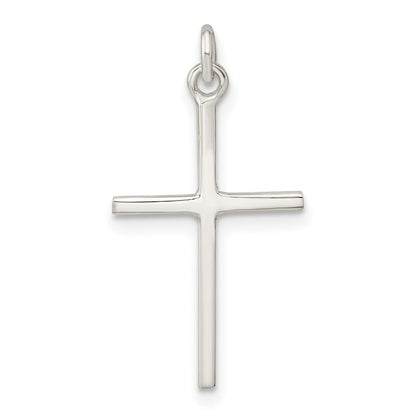 Sterlingsilber Poliert Kreuz Anhänger